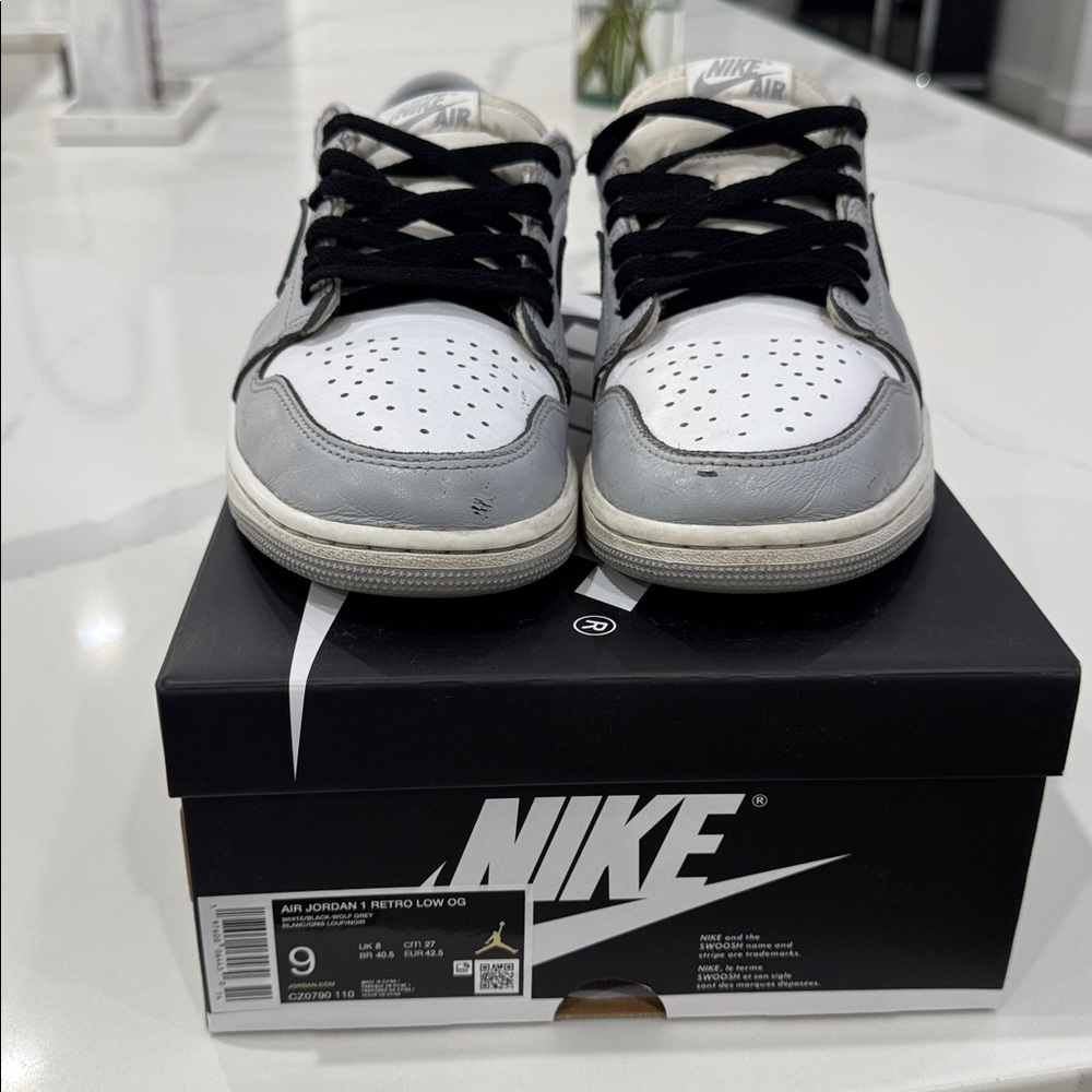 Air Jordan 1  Low OG “wolf grey”